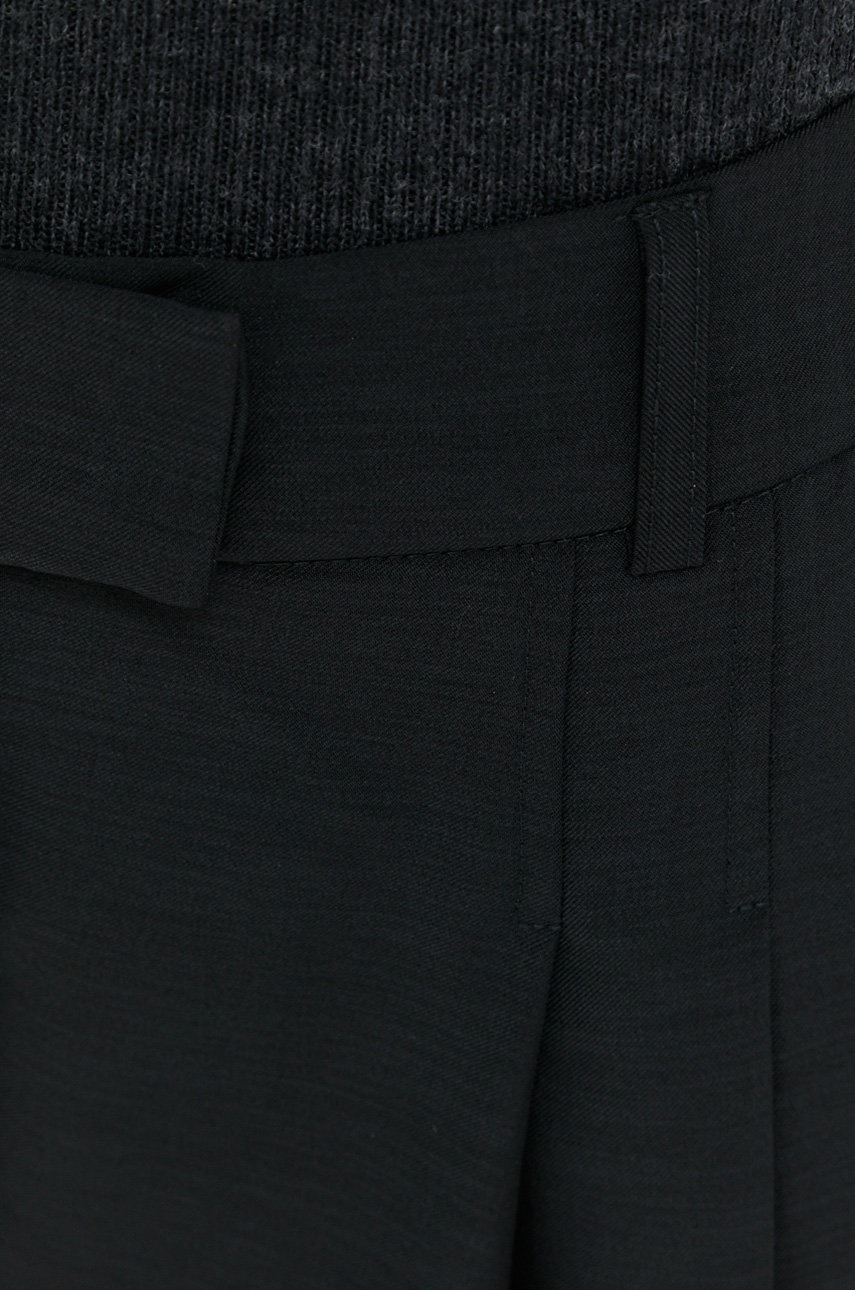 Παντελόνι Herskind γυναικείo, χρώμα: μαύρο φωτογραφία