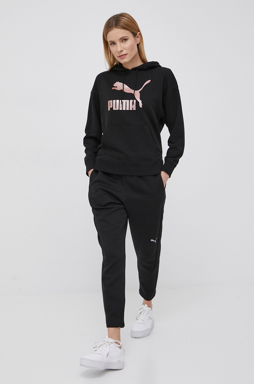 

Брюки Puma 84707601 женские цвет чёрный однотонные