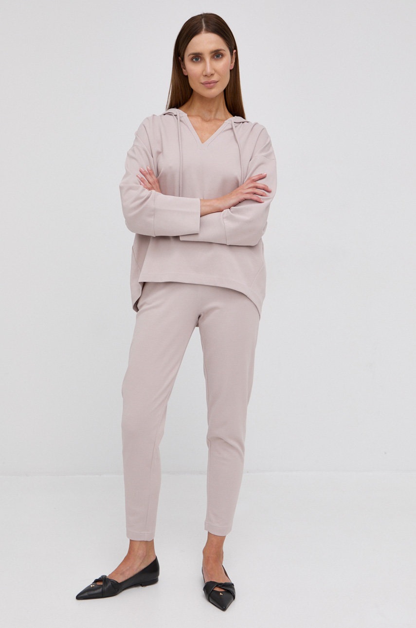 

Брюки Max Mara Leisure женские цвет розовый