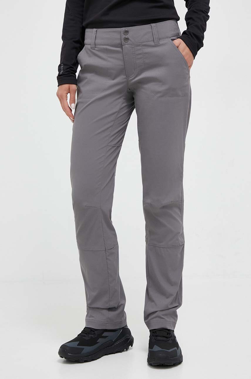 Columbia Pantaloni De Exterior Culoarea Gri