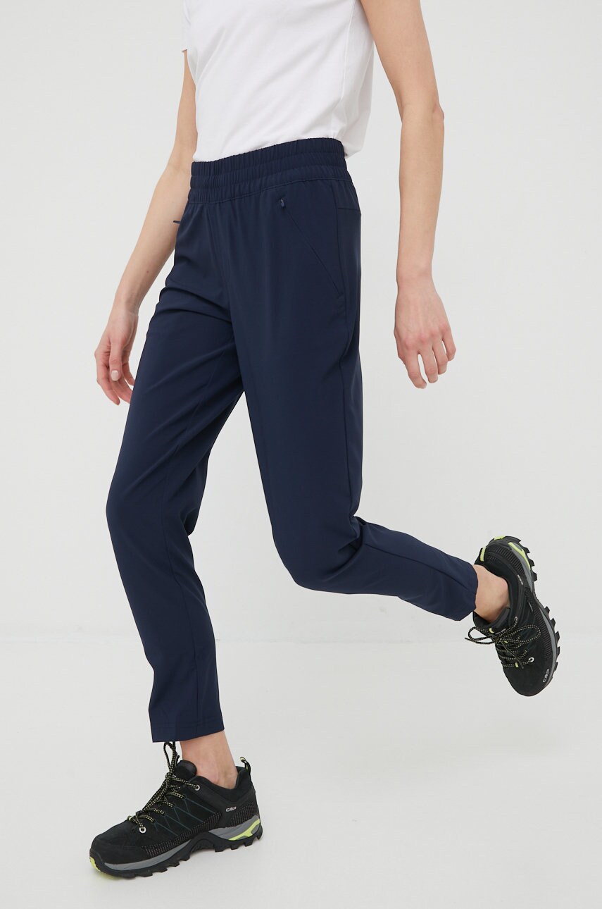 

Штани outdoor Columbia Pleasant Creek жіночі колір синій