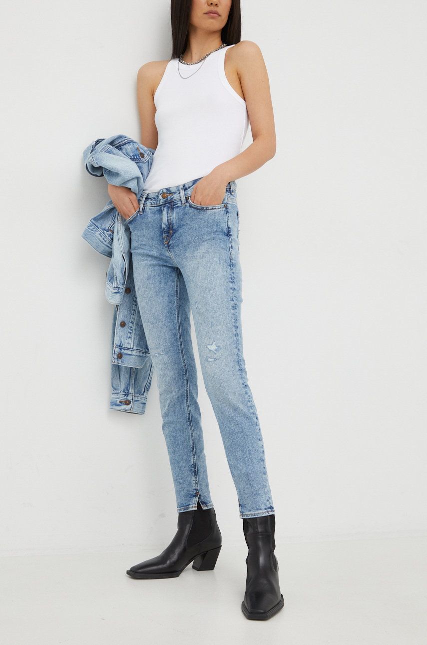 Drykorn jeansi femei , high waist answear.ro imagine noua 2022