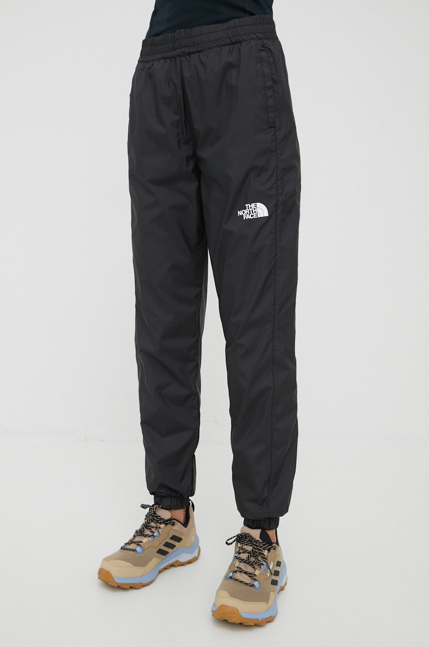 

Спортен панталон The North Face в черно с изчистен дизайн, Черен