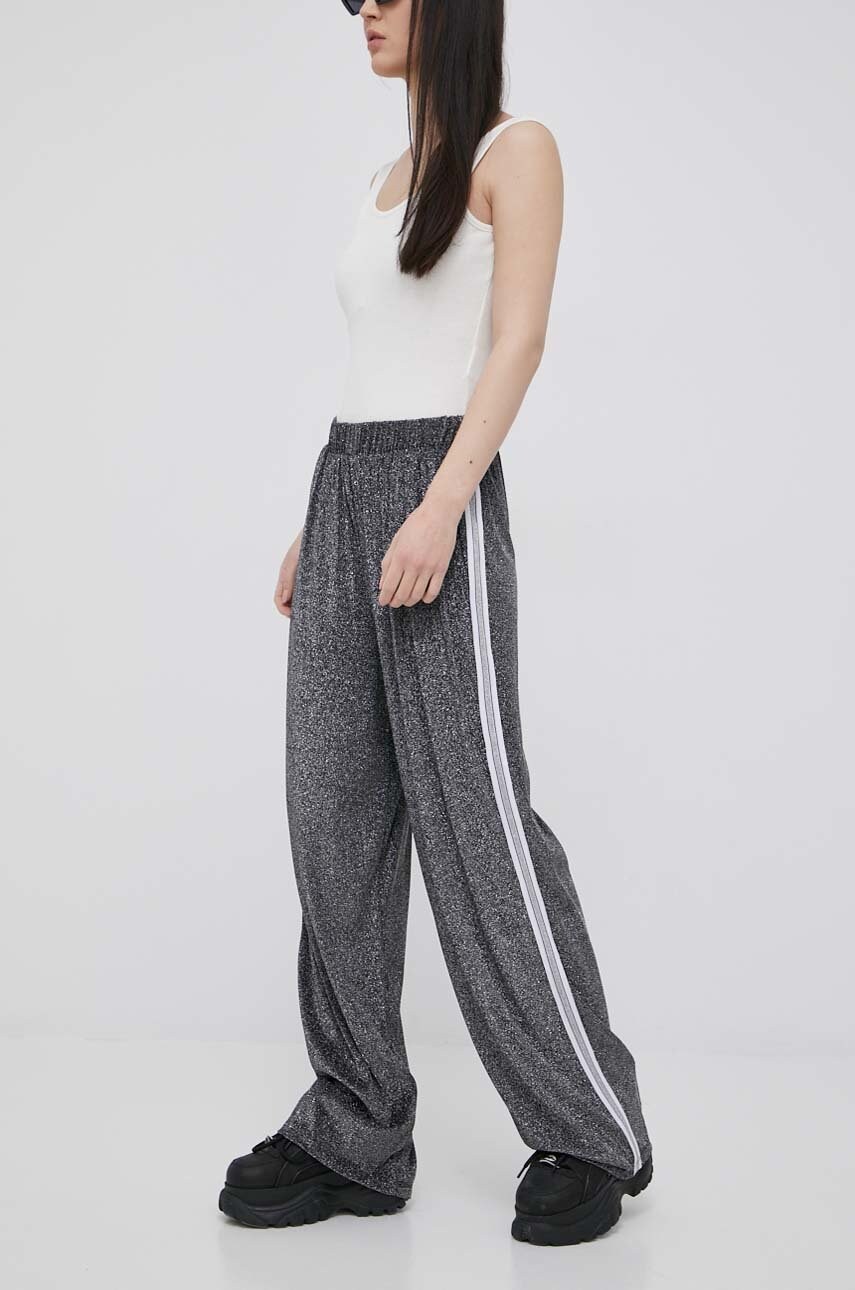 Vila pantaloni femei, culoarea negru