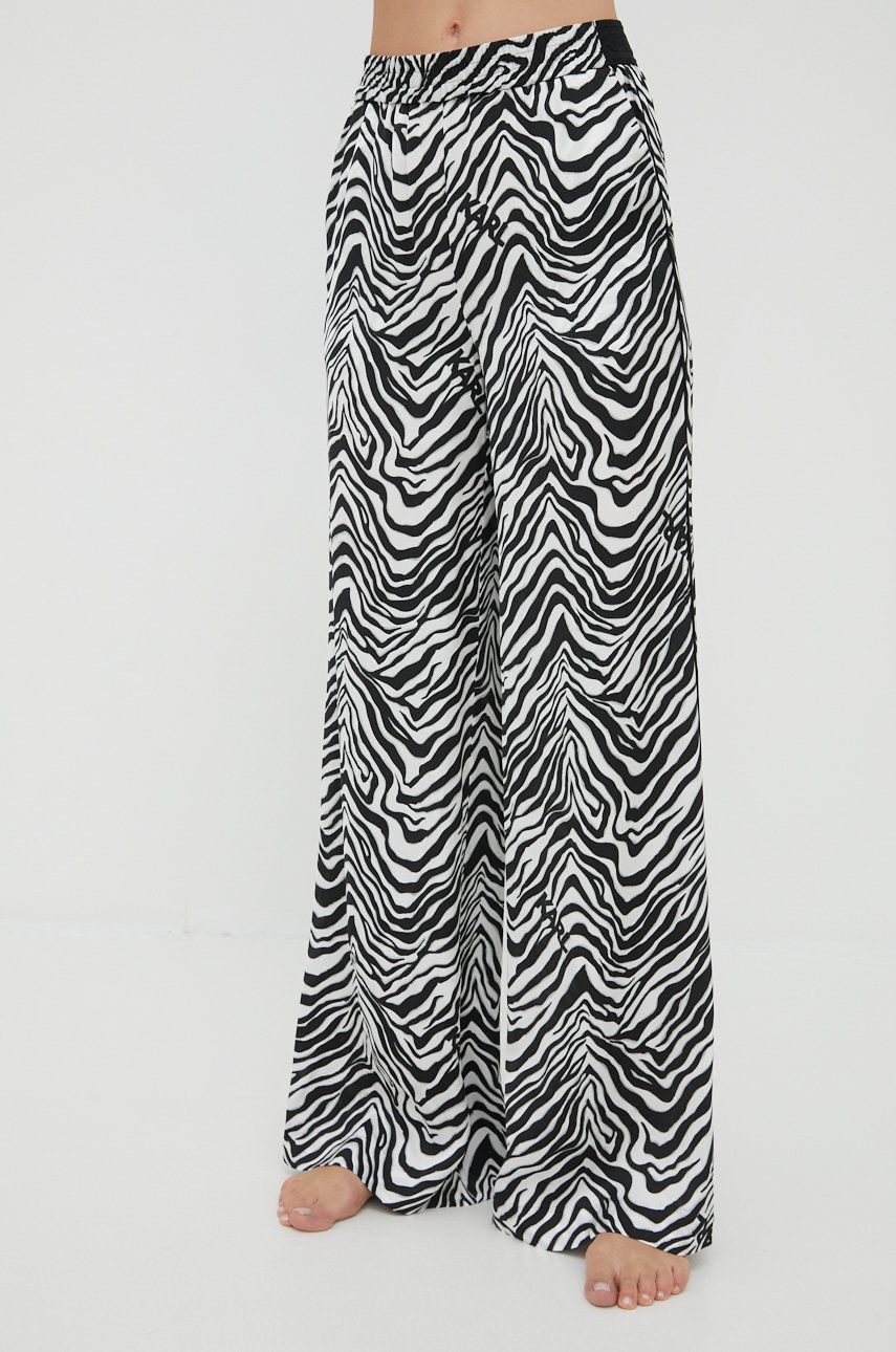Karl Lagerfeld pantaloni de pijama femei, answear.ro imagine megaplaza.ro