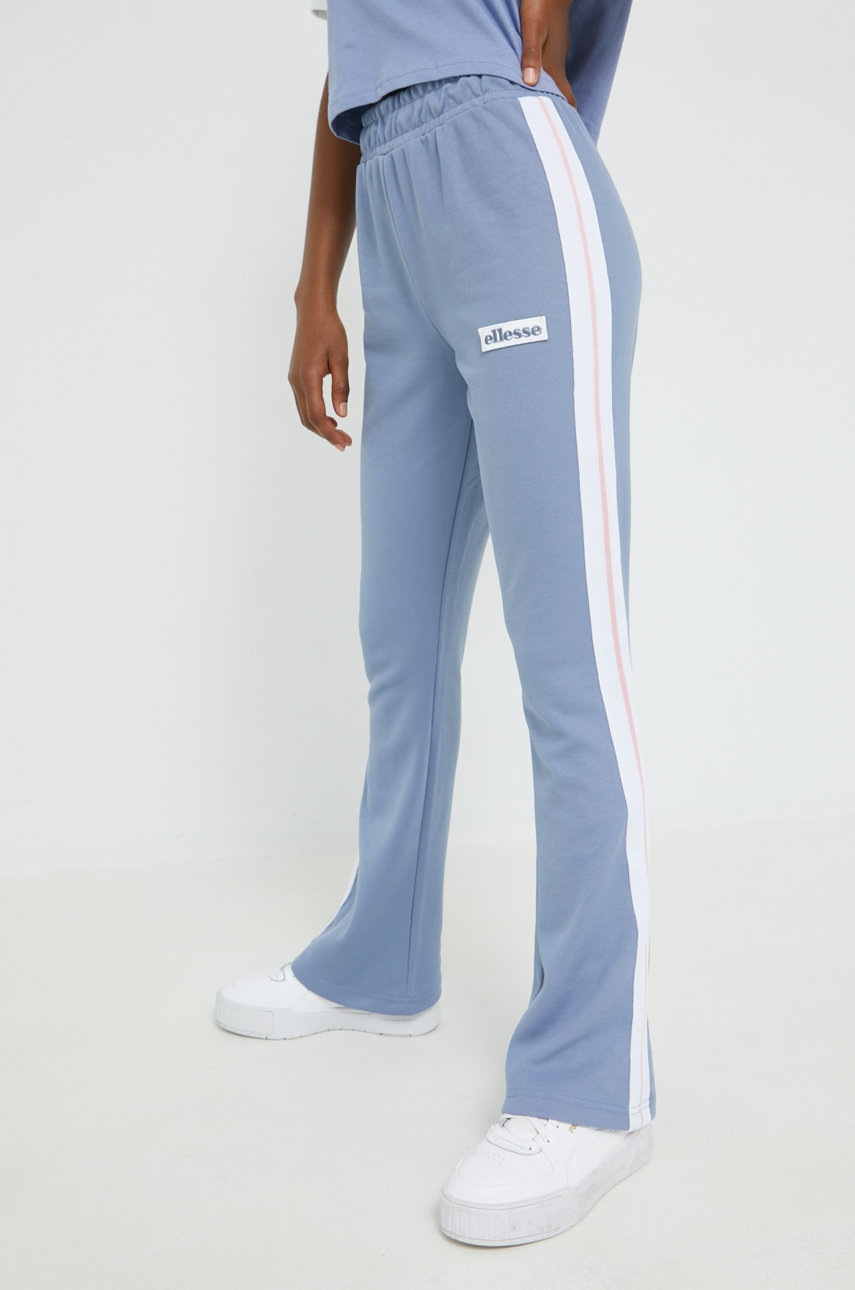 Спортивные штаны Ellesse женские цвет фиолетовый с аппликацией