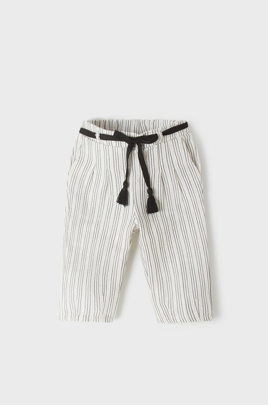Mayoral pantaloni copii culoarea bej, modelator