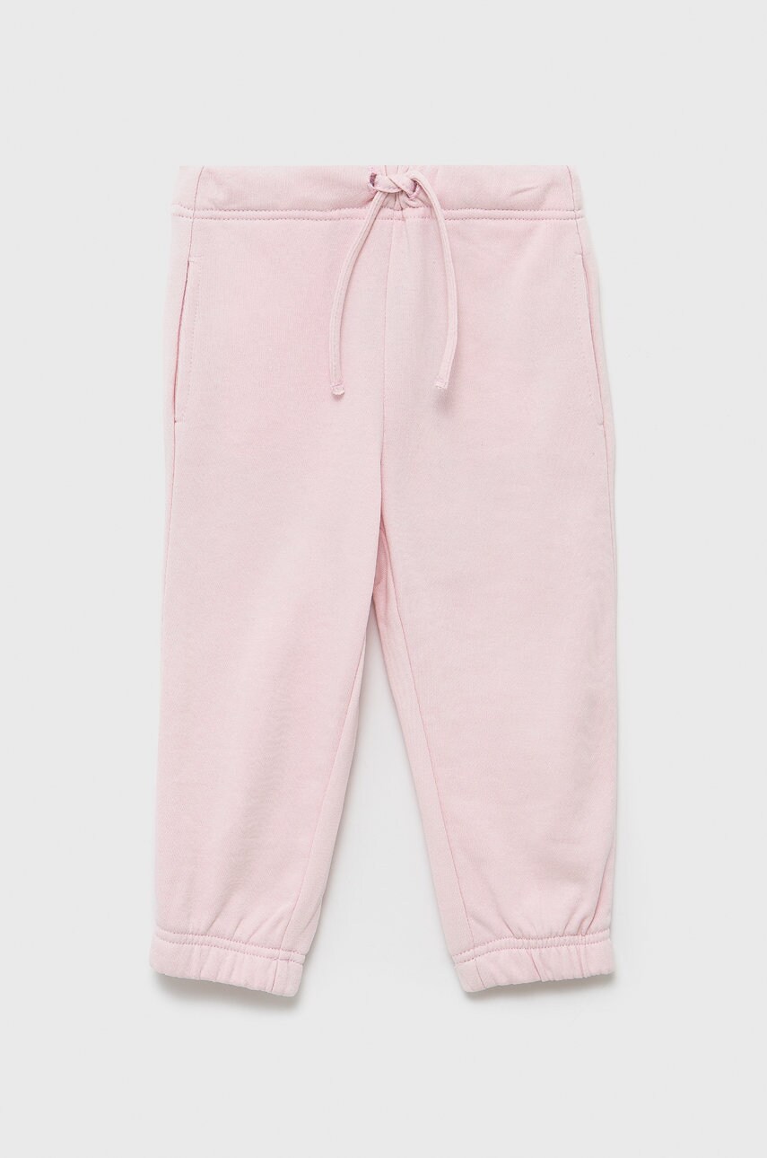 Kids Only pantaloni copii culoarea roz, neted