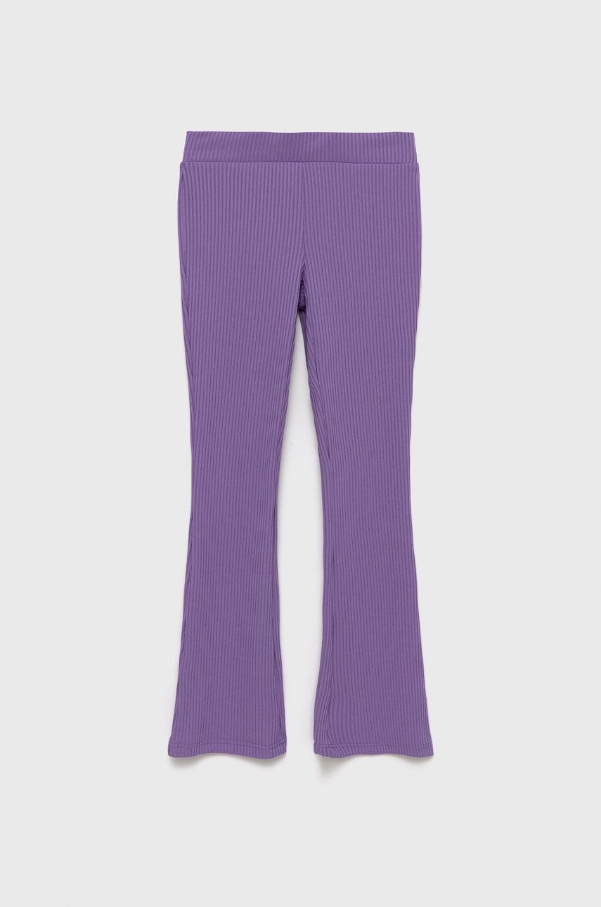 Kids Only pantaloni copii culoarea violet, neted 2023 ❤️ Pret Super answear imagine noua 2022