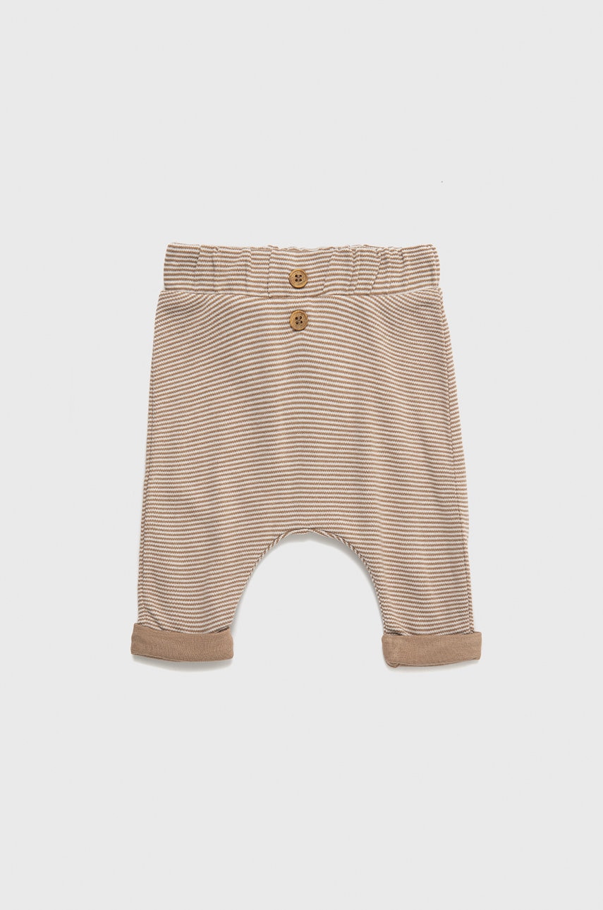 United Colors Of Benetton pantaloni bebe culoarea bej