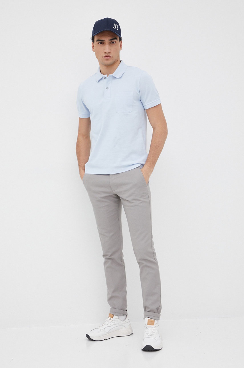 

Штани Tommy Hilfiger Bleecker чоловічі колір сірий фасон chinos