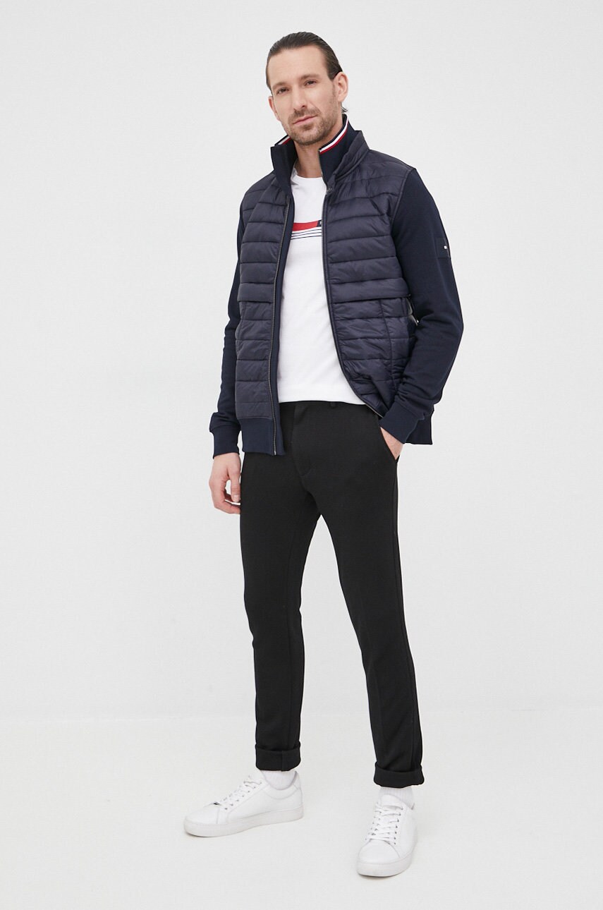 

Штани Tommy Hilfiger Bleecker чоловічі колір чорний фасон chinos