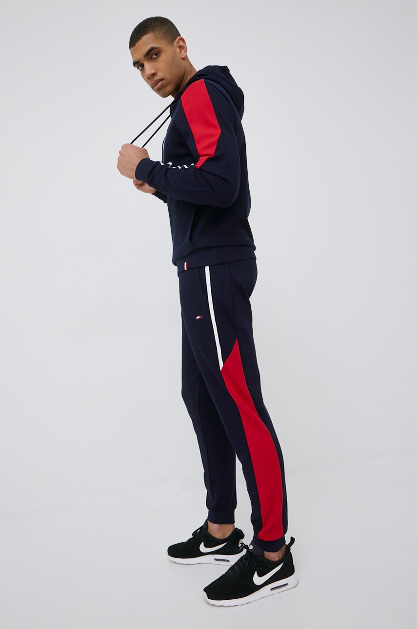 

Спортивные штаны Tommy Hilfiger мужские цвет синий однотонные