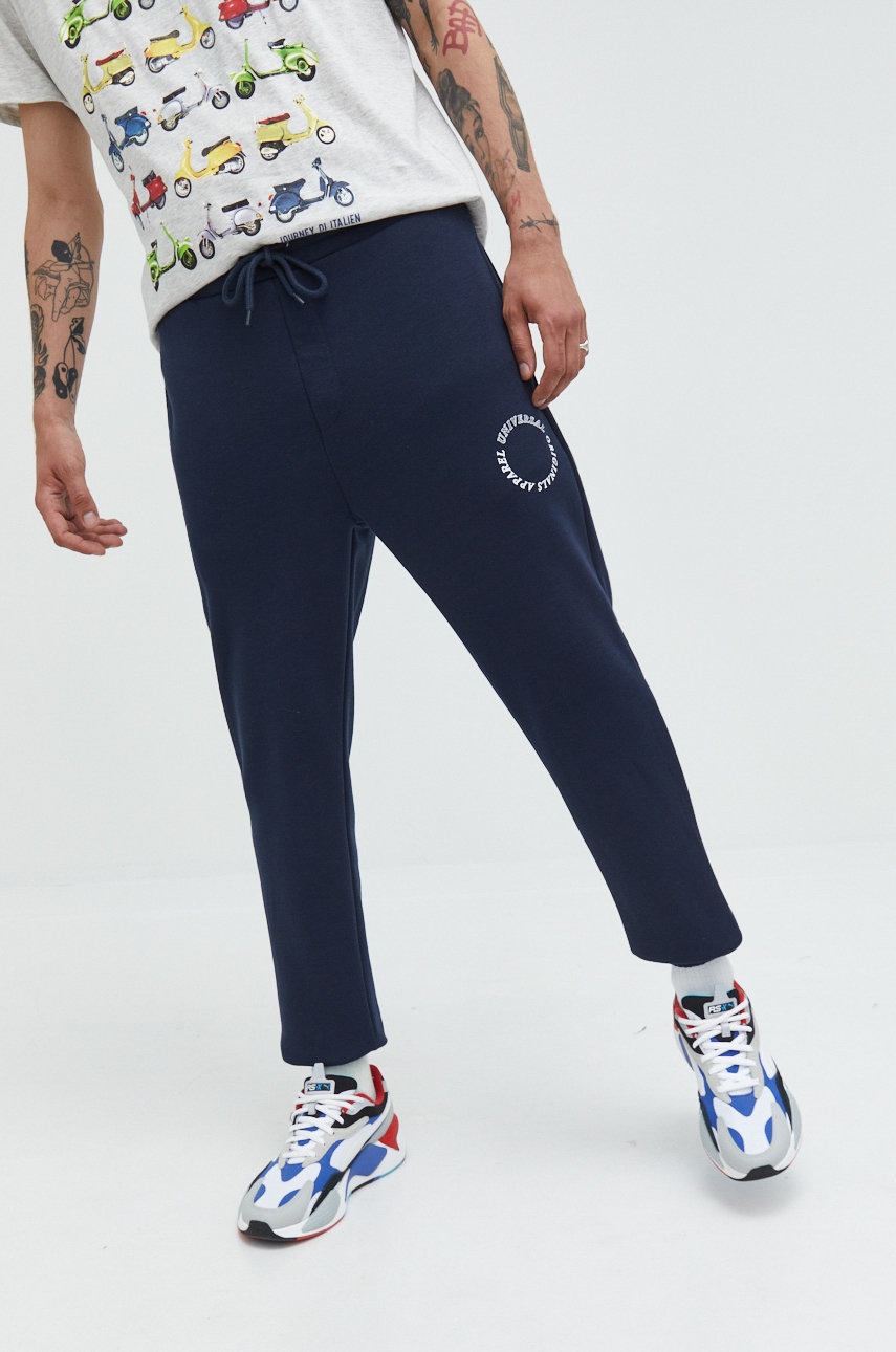 

Спортивные штаны Jack & Jones мужские цвет синий с принтом