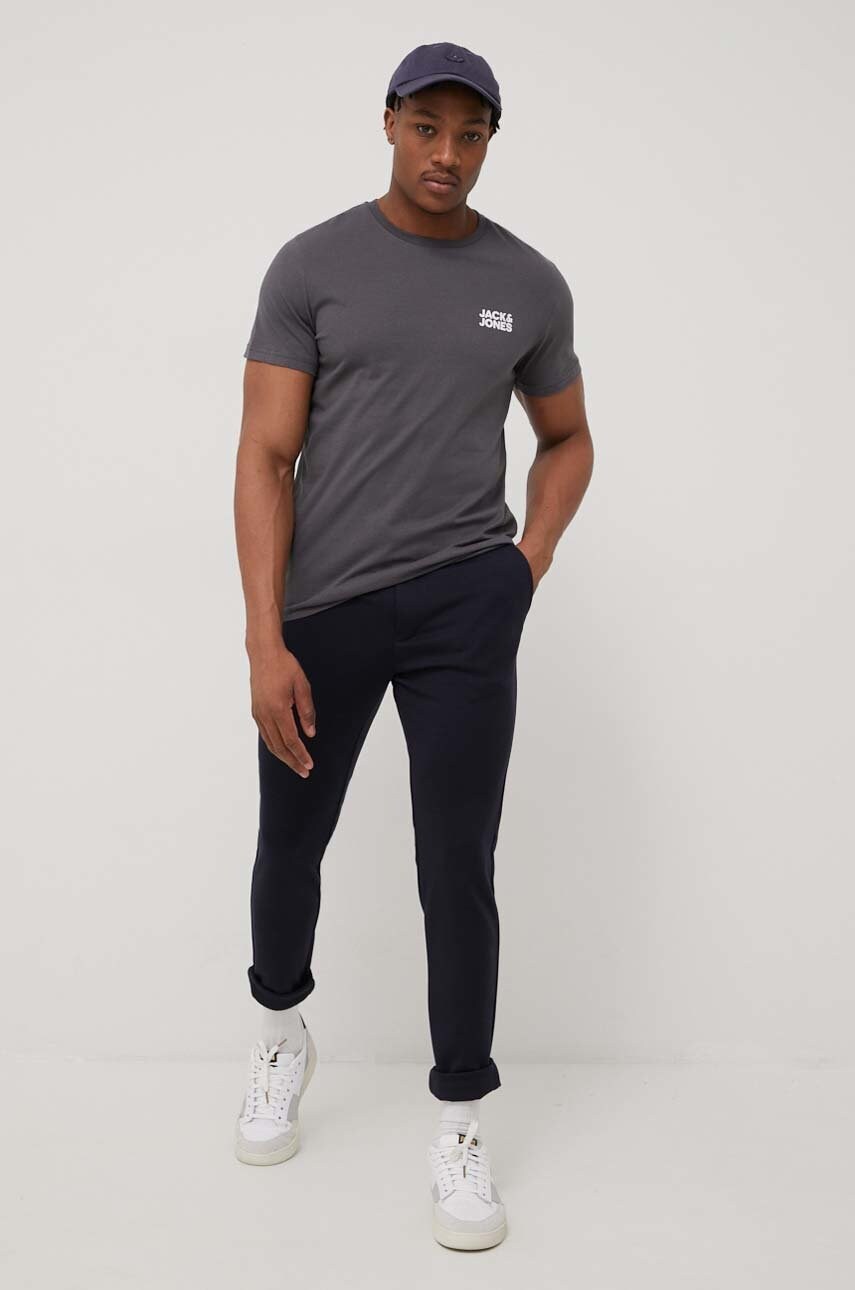 

Штани Produkt by Jack & Jones чоловічі колір синій однотонні