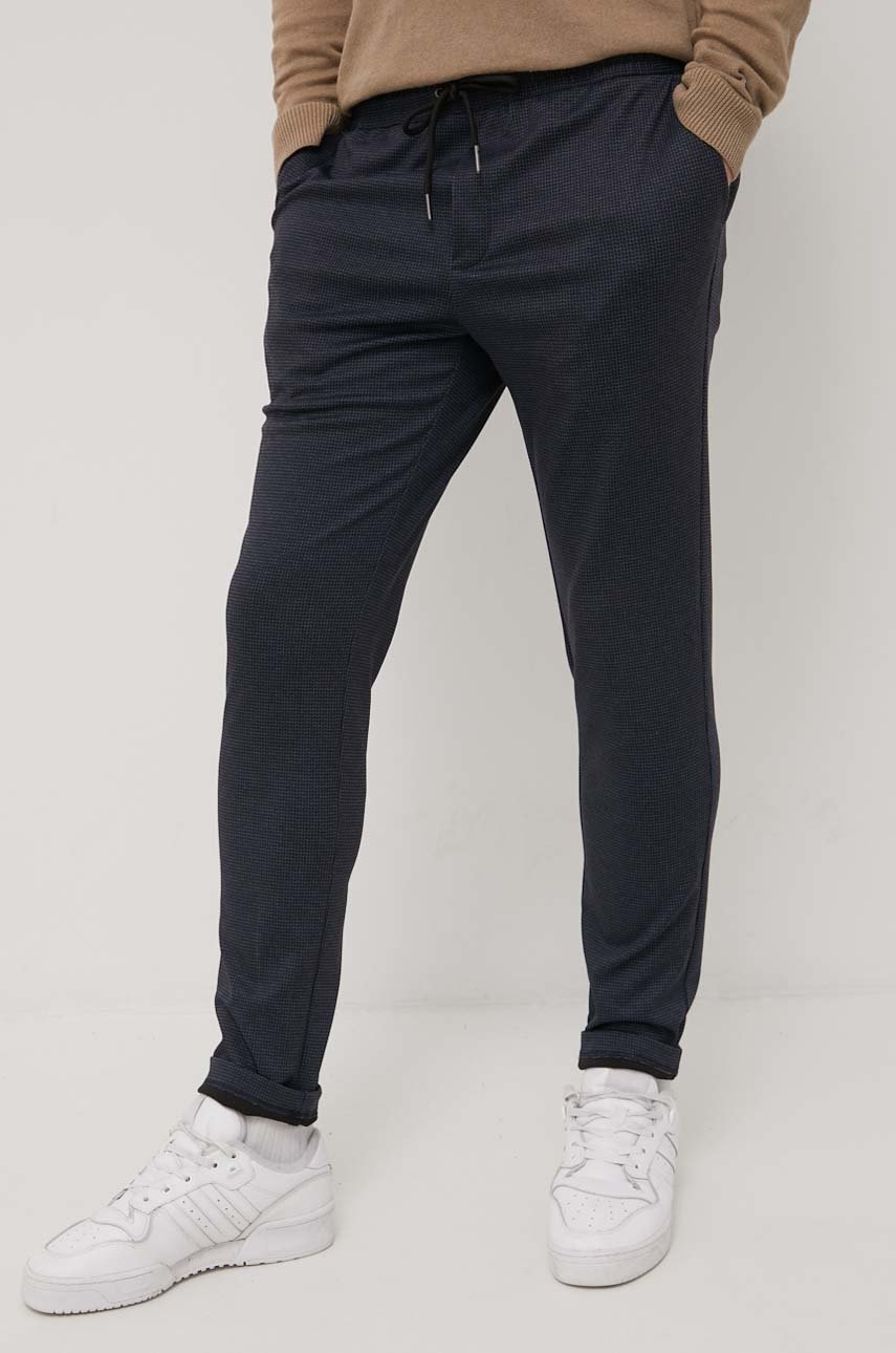 

Штани Produkt by Jack & Jones чоловічі колір синій облягаюче