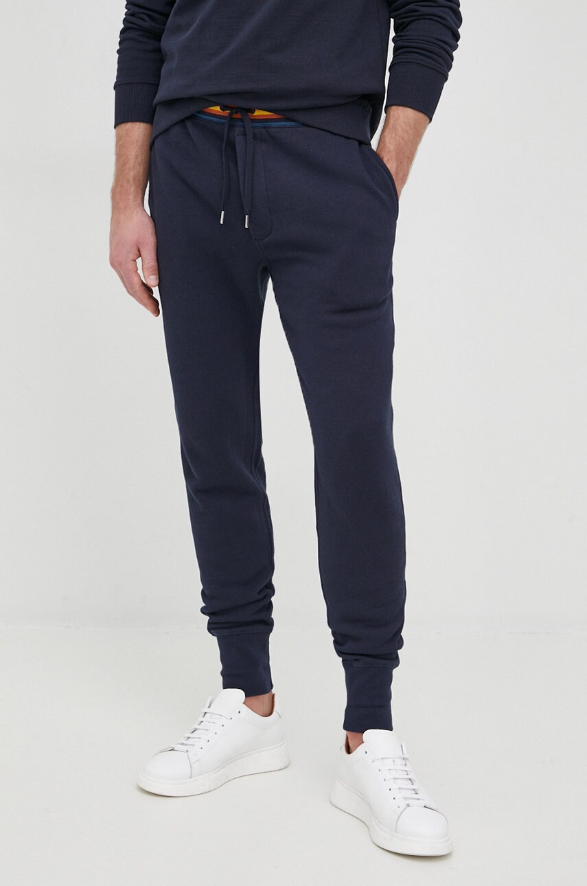 Paul smith barbati, culoarea albastru marin, neted