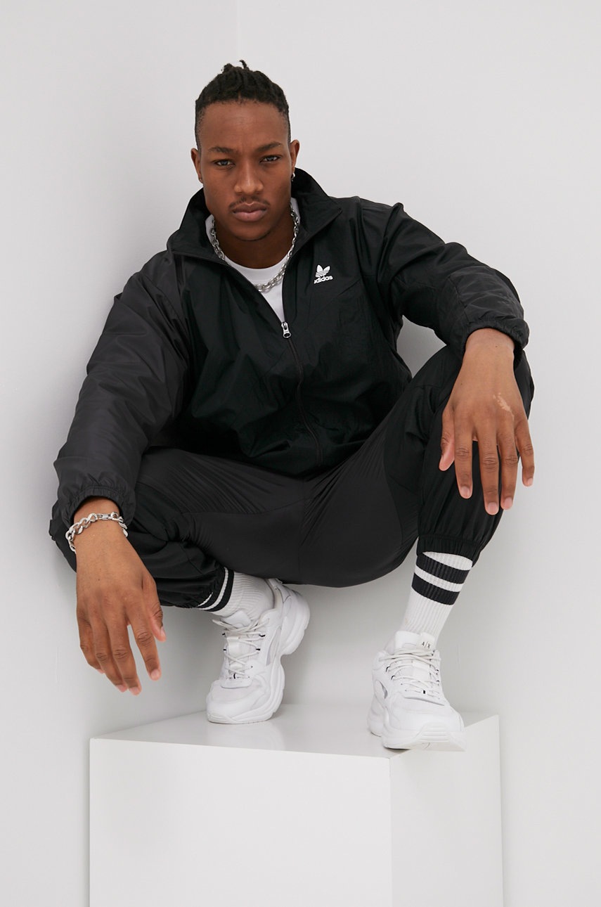 

Брюки adidas Originals мужские цвет чёрный