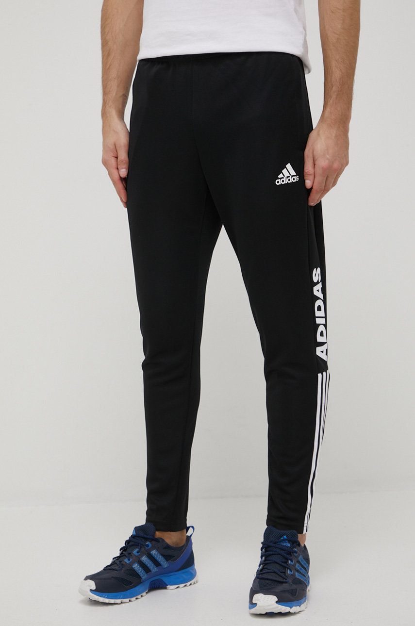 Adidas Performance spodnie treningowe Tiro męskie kolor czarny dopasowane