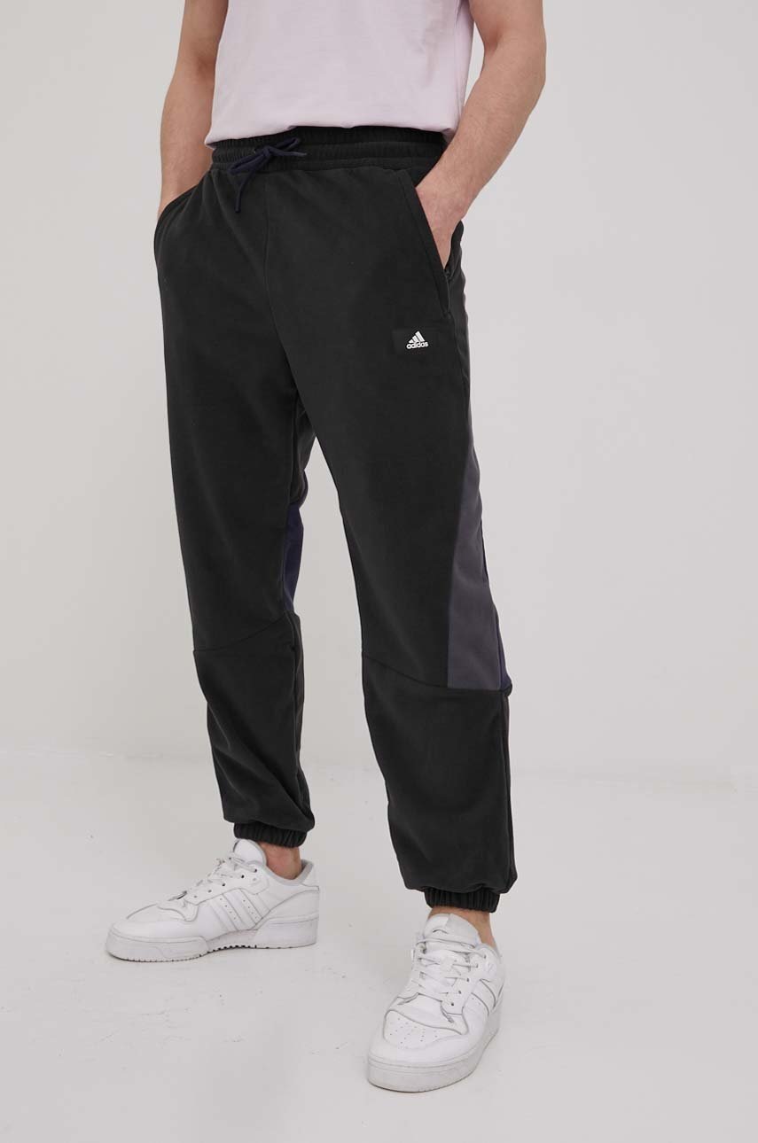 

Штани adidas Performance HA6468 чоловічі колір чорний візерунок