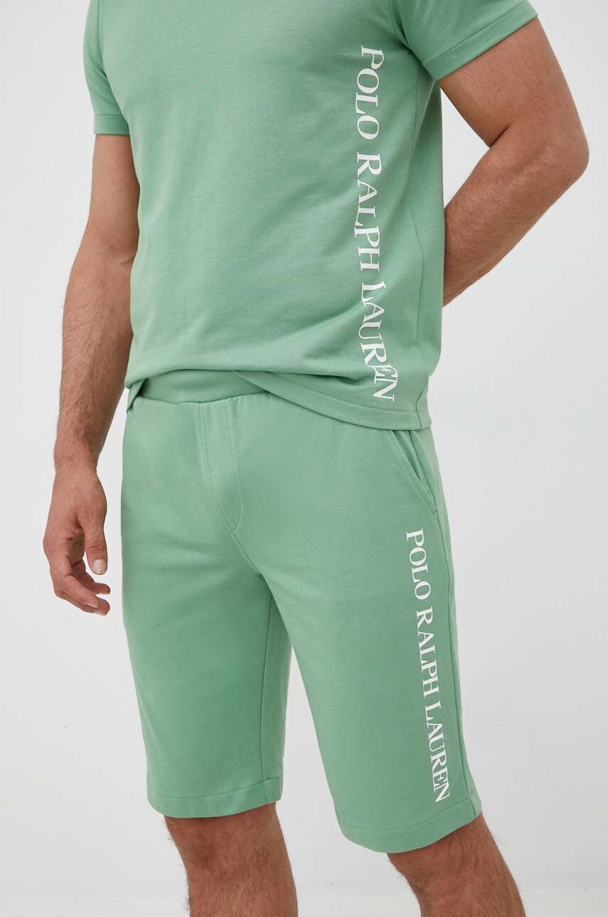

Къси панталони Polo Ralph Lauren мъжко в зелено, Зелен