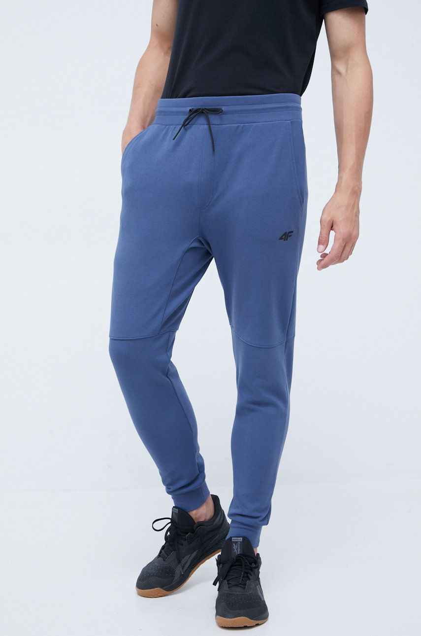 4F pantaloni de trening barbati, neted