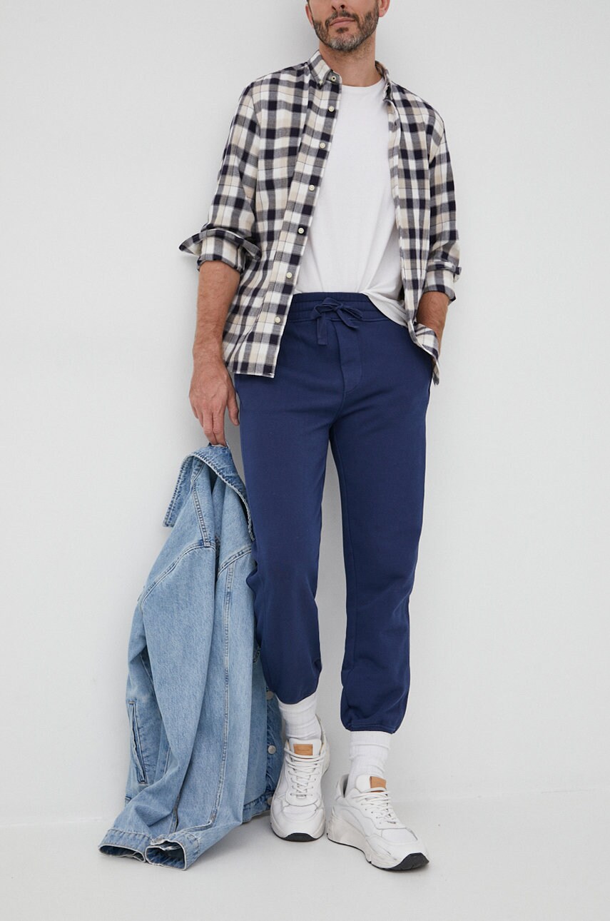 United colors of benetton pantaloni de bumbac barbati, neted