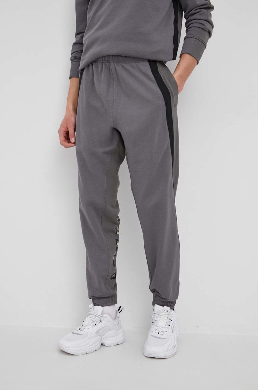 G-star raw pantaloni de bumbac barbati, cu imprimeu