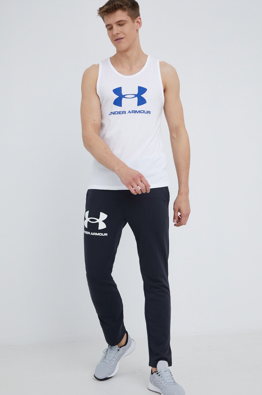 

Спортивні штани Under Armour 1361644 чоловічі колір чорний однотонні