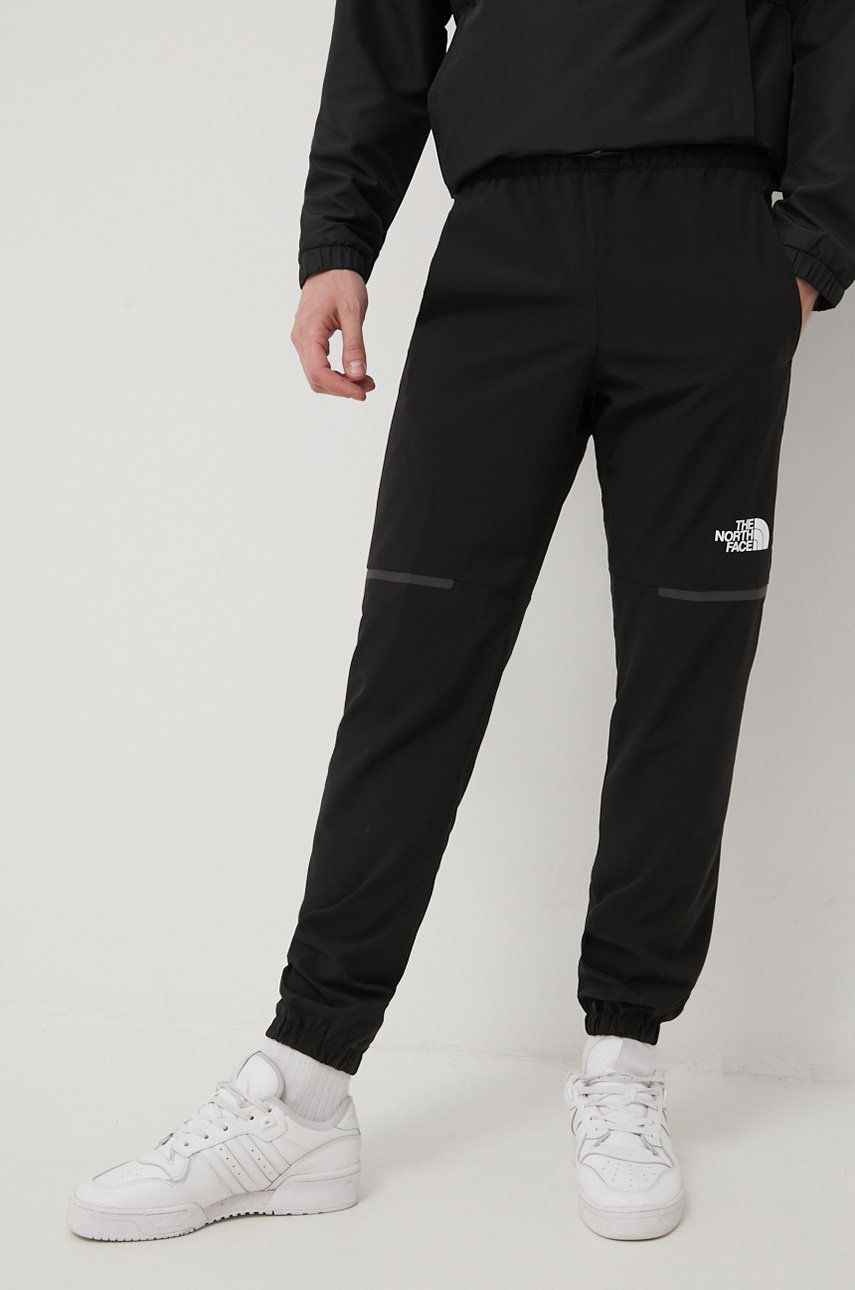 The North Face pantaloni de exterior Mountain Athletics barbati, culoarea negru answear.ro