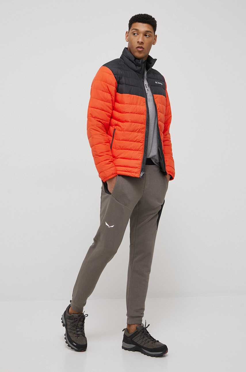 

Спортивные штаны Salewa Lavaredo мужские цвет серый с узором