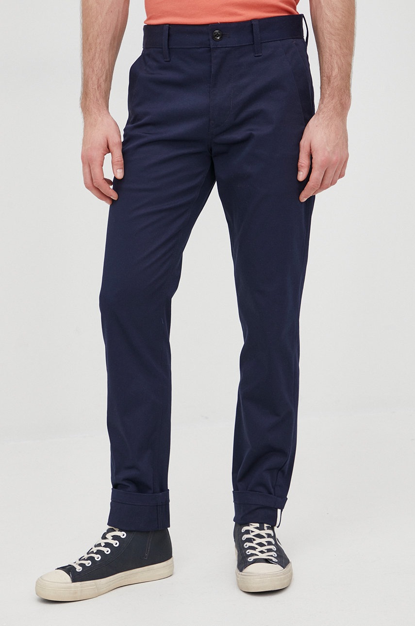 

Штани G-Star Raw чоловічі колір синій фасон chinos
