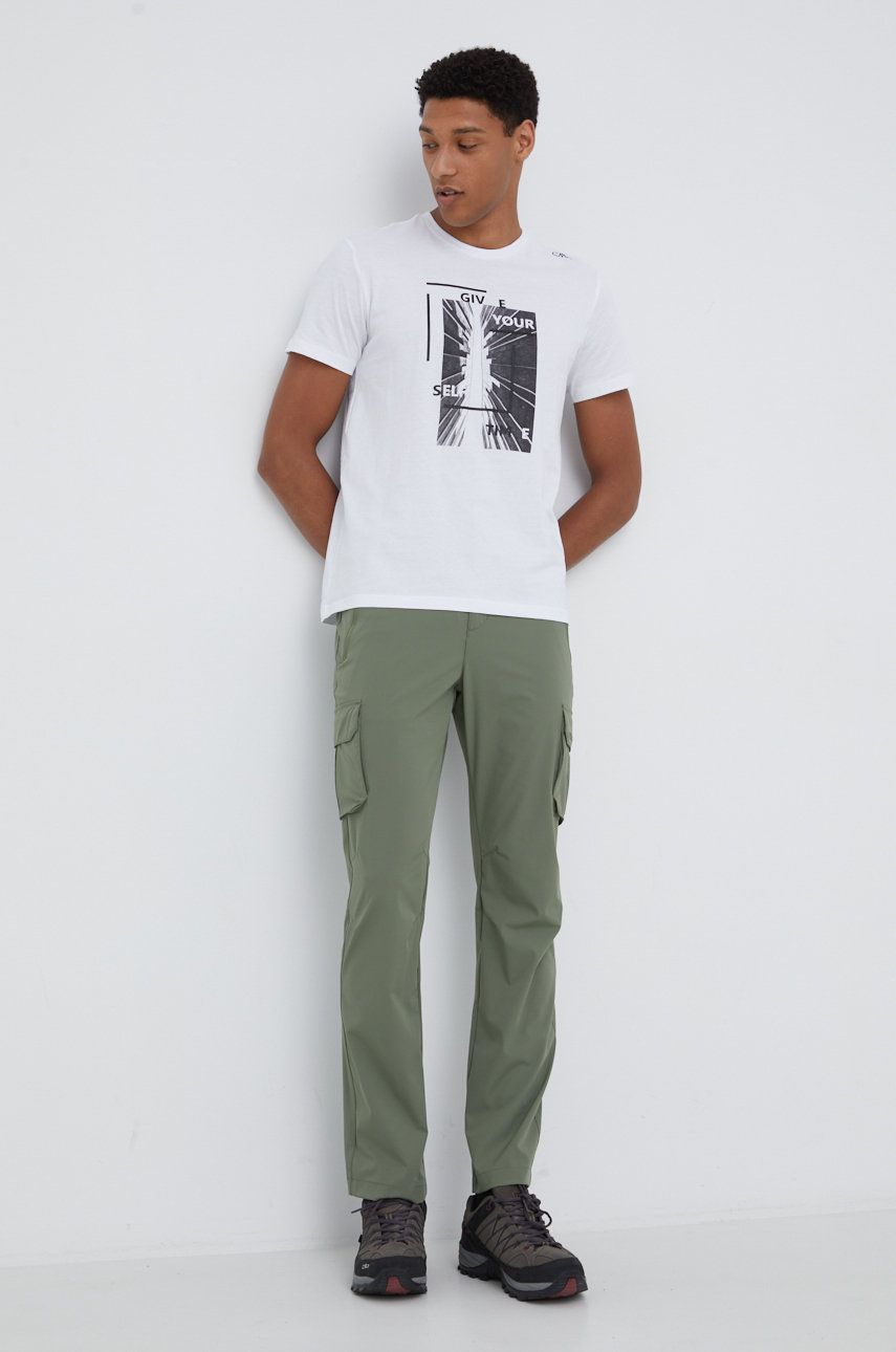 Cmp Pantaloni De Exterior Barbati, Culoarea Verde