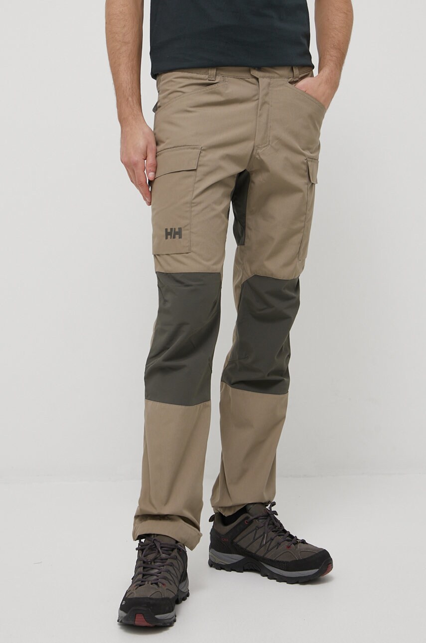 

Штани outdoor Helly Hansen Vandre чоловічі колір бежевий