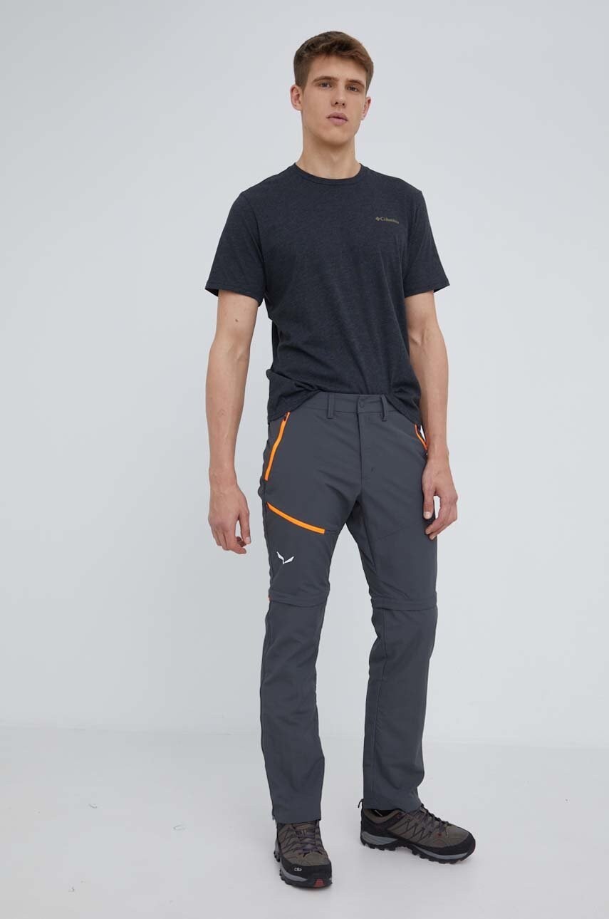 

Брюки outdoor Salewa Iseo Dry мужские цвет серый