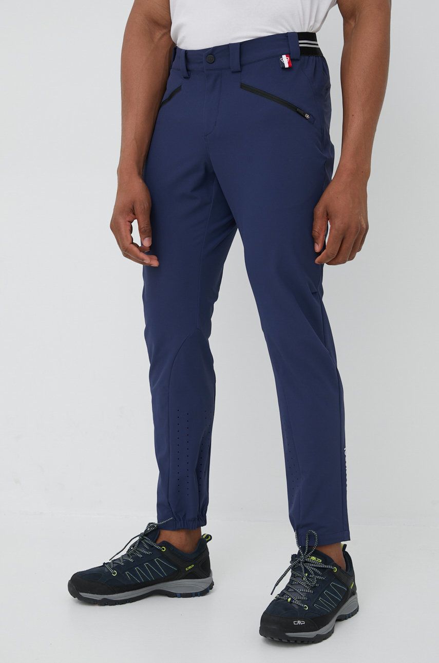 Rossignol pantaloni de exterior barbati, culoarea albastru marin answear.ro