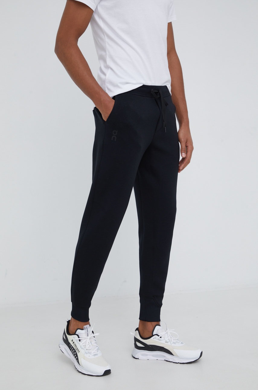 

Спортивні штани On-running Sweat Pants чоловічі колір чорний однотонні