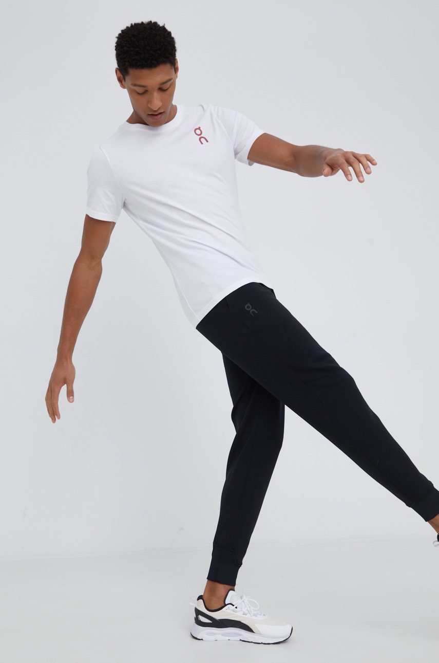 

Спортивні штани On-running Sweat Pants чоловічі колір чорний однотонні