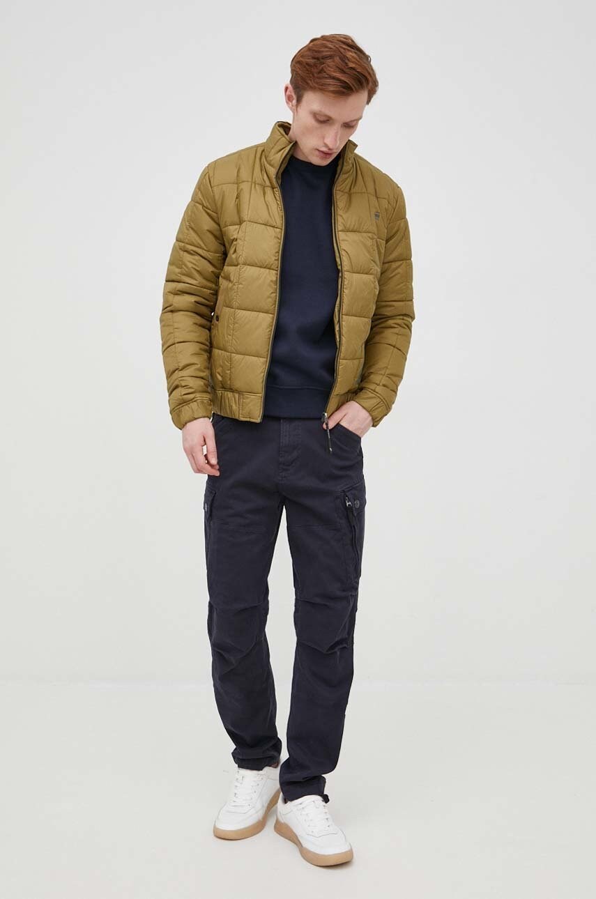 

Брюки G-Star Raw мужские цвет синий со шнуровкой