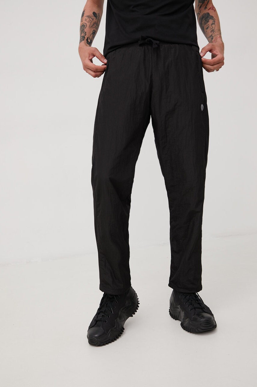 Unfair athletics pantaloni barbati, culoarea negru, neted
