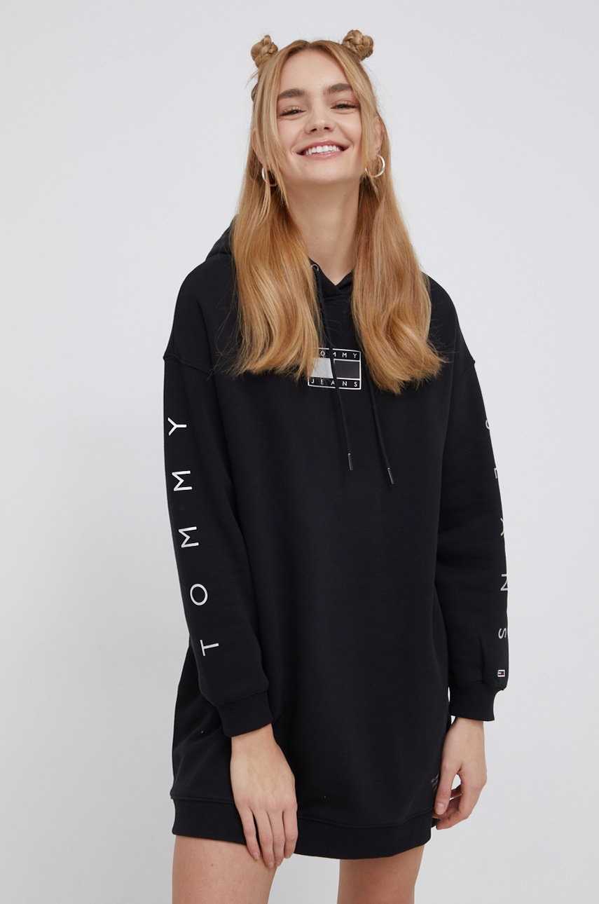 

Платье Tommy Jeans цвет чёрный mini oversize