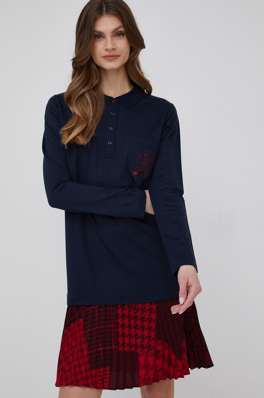 

Сукня Tommy Hilfiger Icon колір синій mini розкльошена