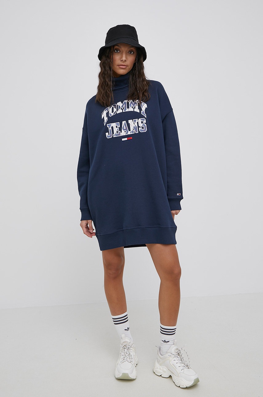 

Сукня Tommy Jeans колір синій mini пряма