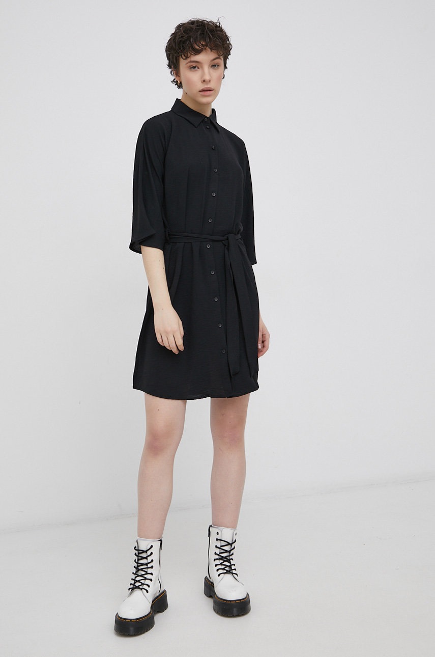 

Платье JDY цвет чёрный mini oversize