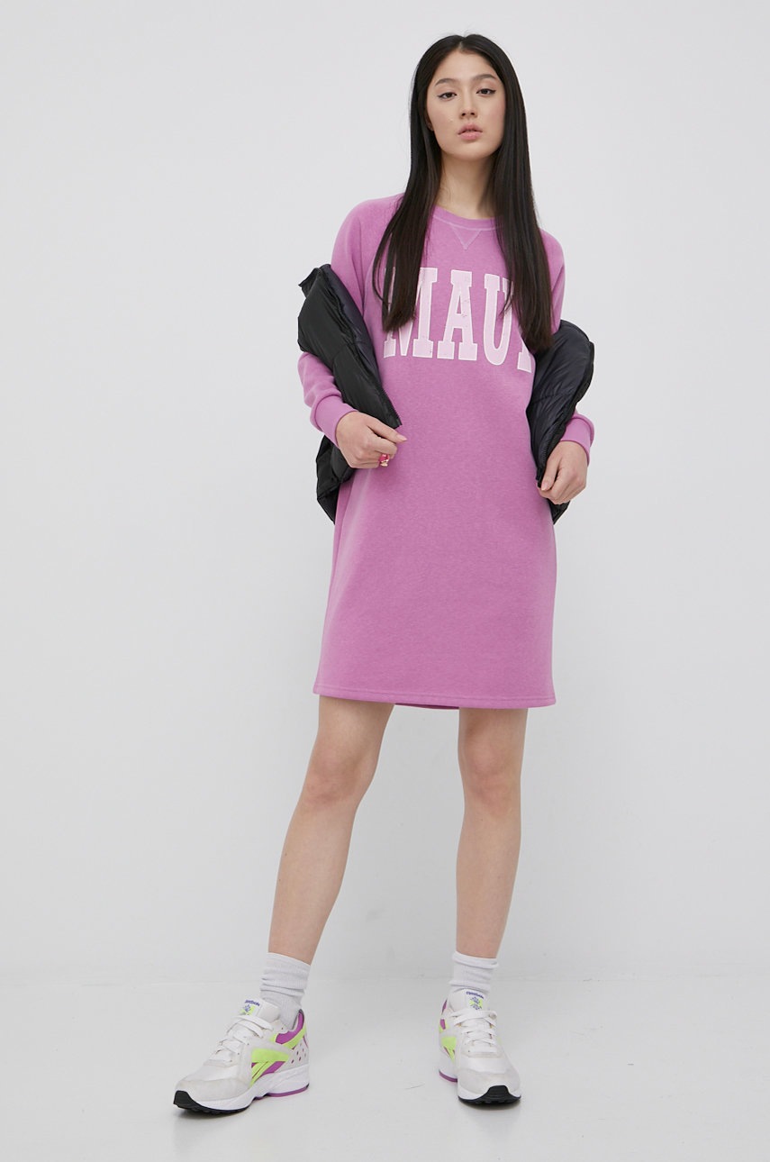 

Рокля JDY в розово къс модел със стандартна кройка, Розов