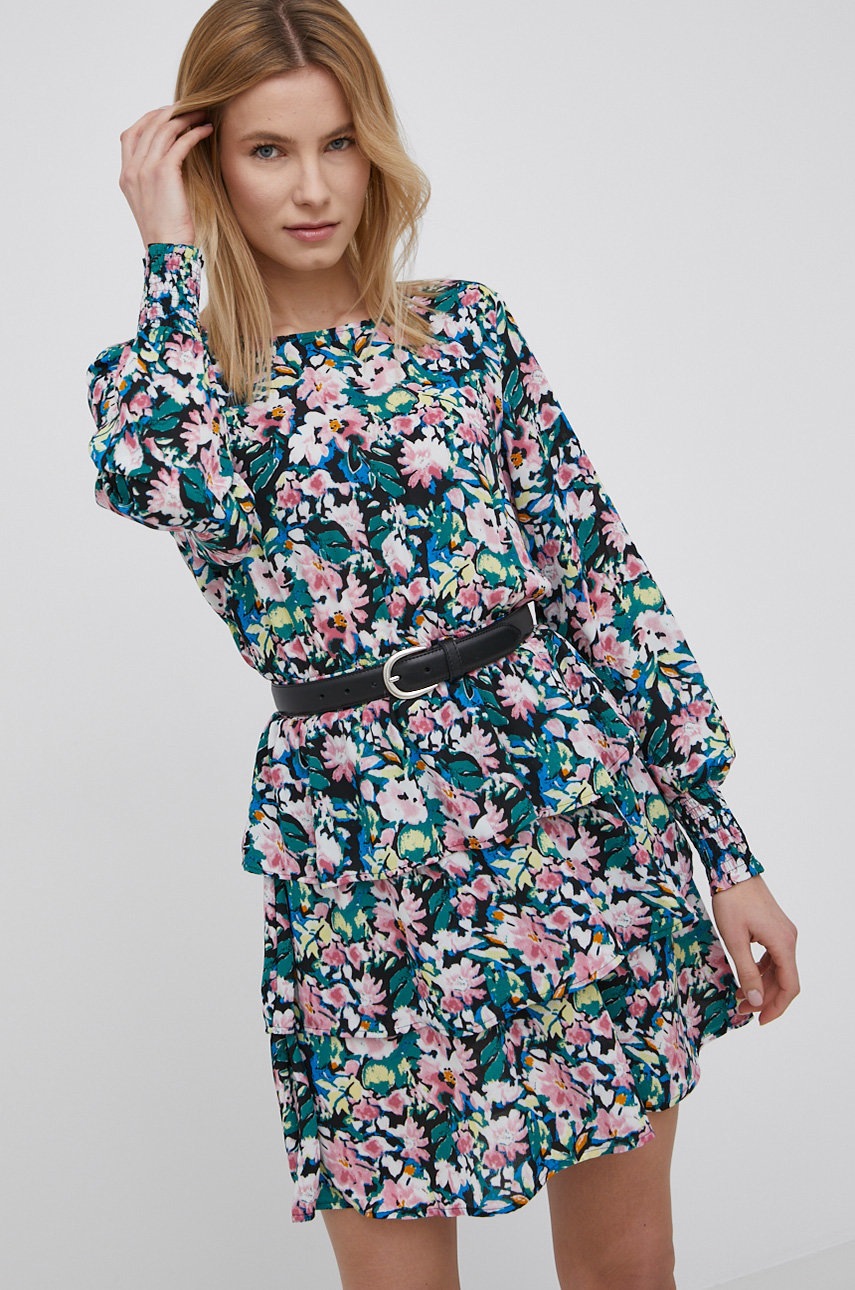 

Рокля JDY къс модел разкроен модел, Многоцветен