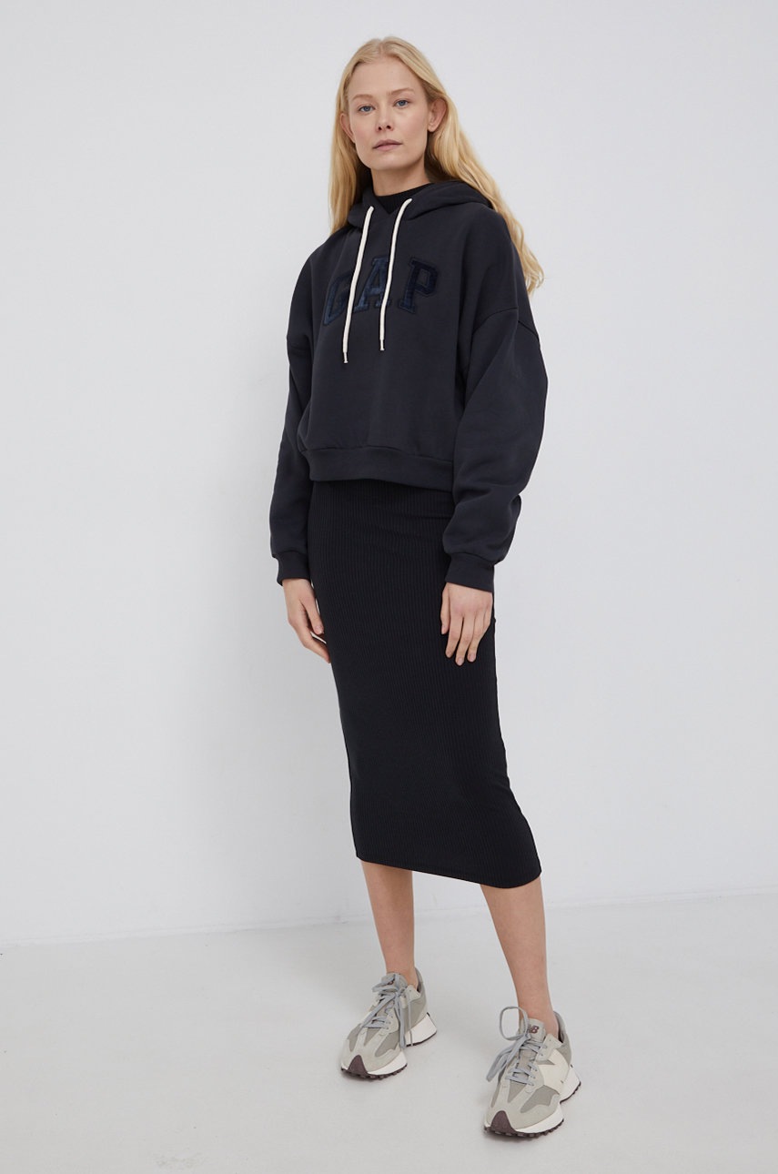 

Платье G-Star Raw цвет чёрный midi облегающее
