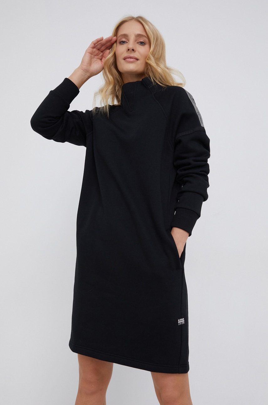 

Сукня G-Star Raw колір чорний mini oversize