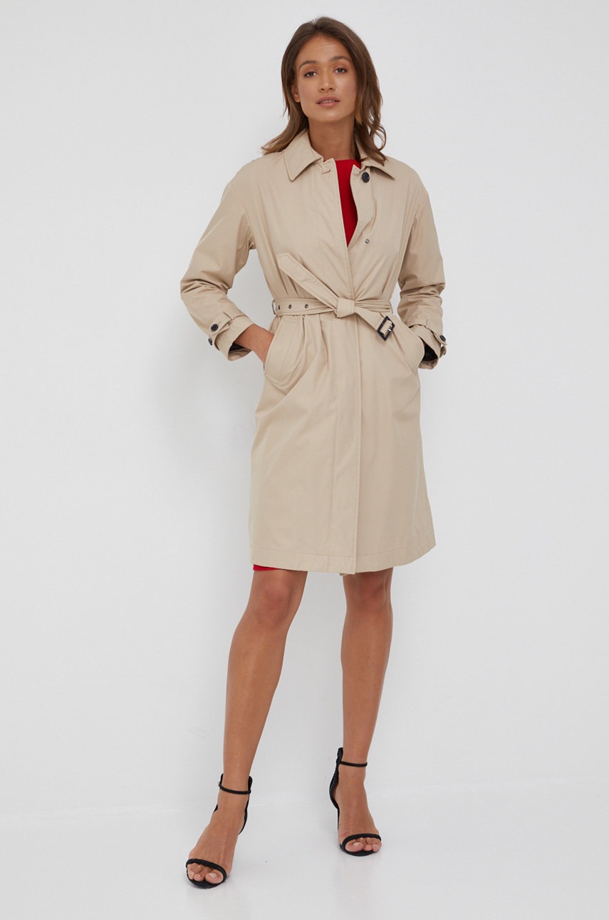 

Бавовняна сукня Lauren Ralph Lauren колір червоний mini пряма