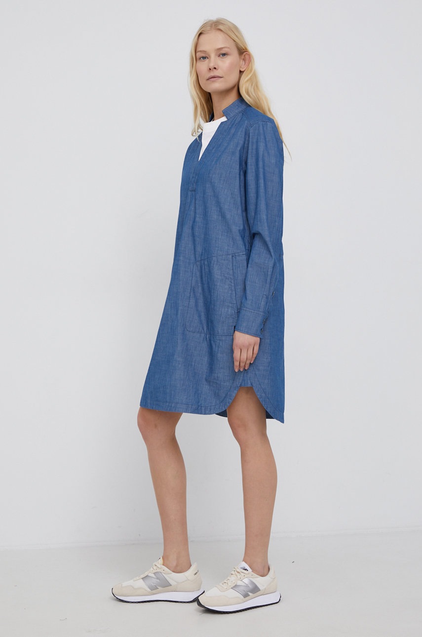 

Джинсовое платье G-Star Raw цвет синий mini oversize